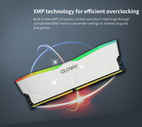 GLOWAY Ram DDR4 16gb 8gb pamięci RAM DDR4 3000mhz 3200MHz otchłań serii DDR4 RGB Ram XMP 288pin na pulpicie 1.35v 4